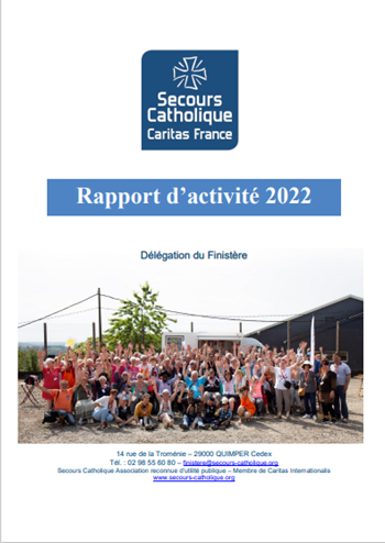 Rapport d'activité Secours Catholique FINISTERE 2022