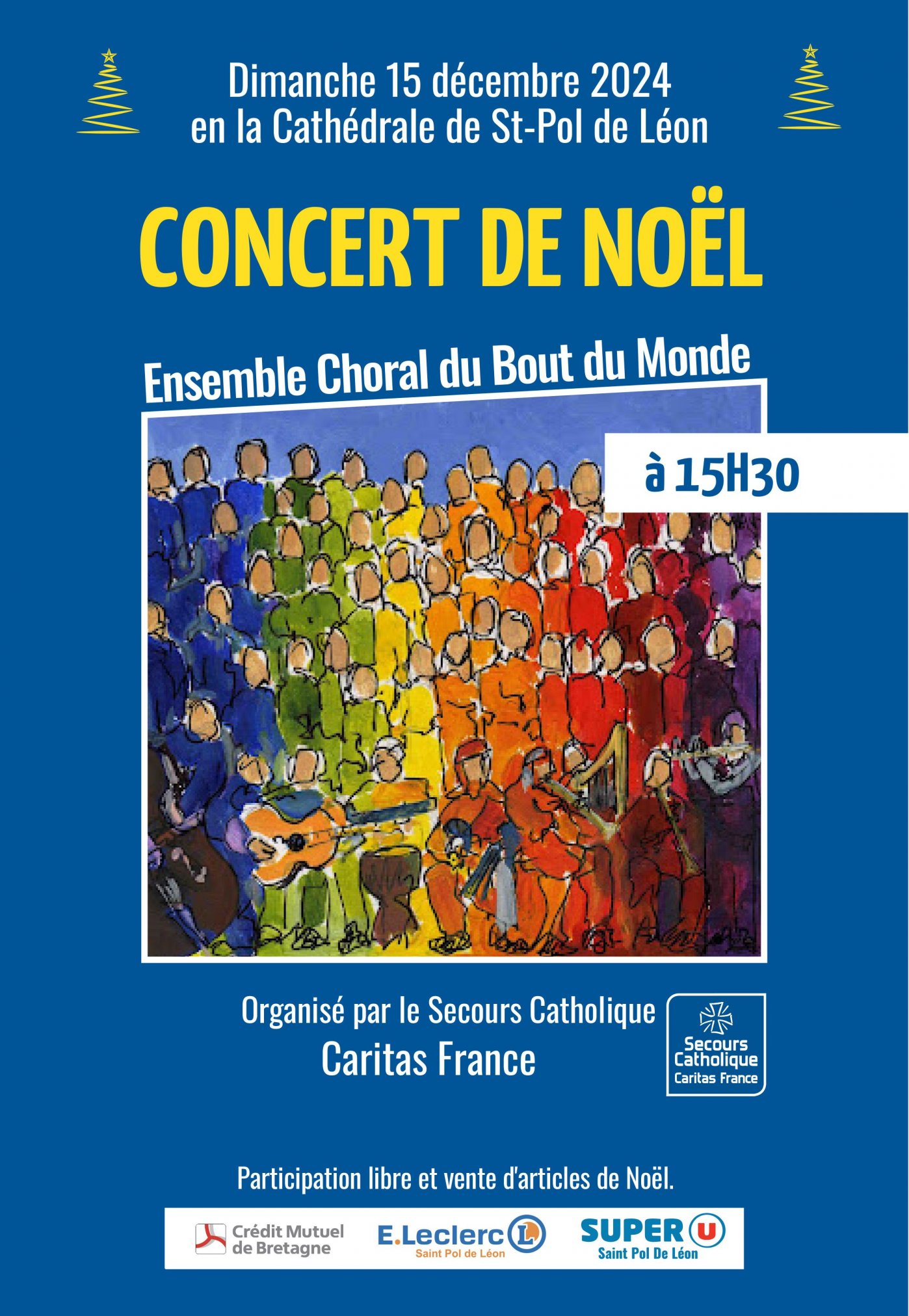 Concert de Noel decembre 2024 à St POL