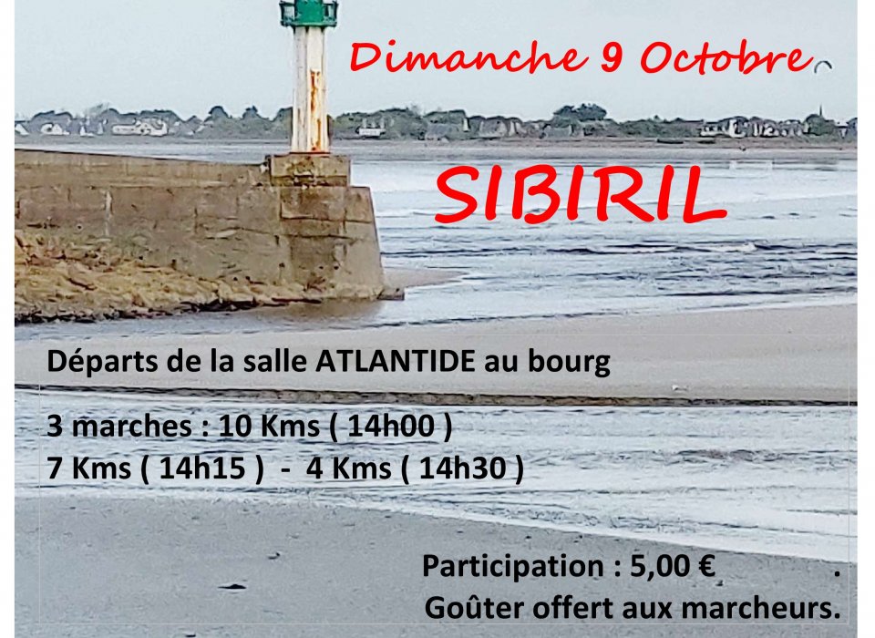 Randonnée solidaire à Sibiril