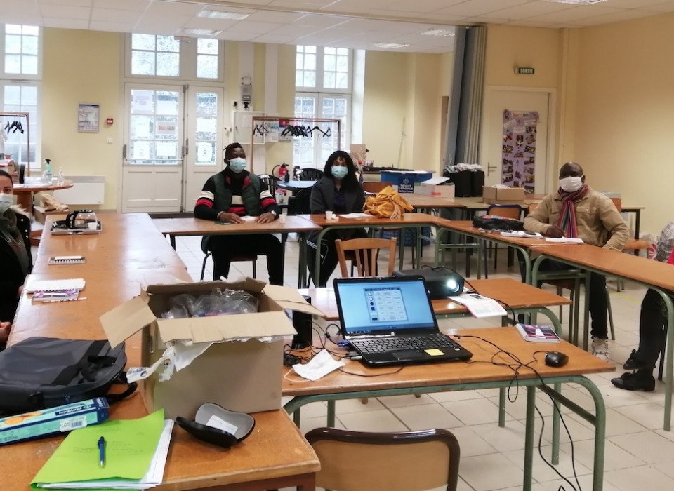 Cours de Français  au Secours Catholique