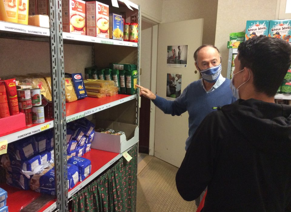Épicerie solidaire à Brest