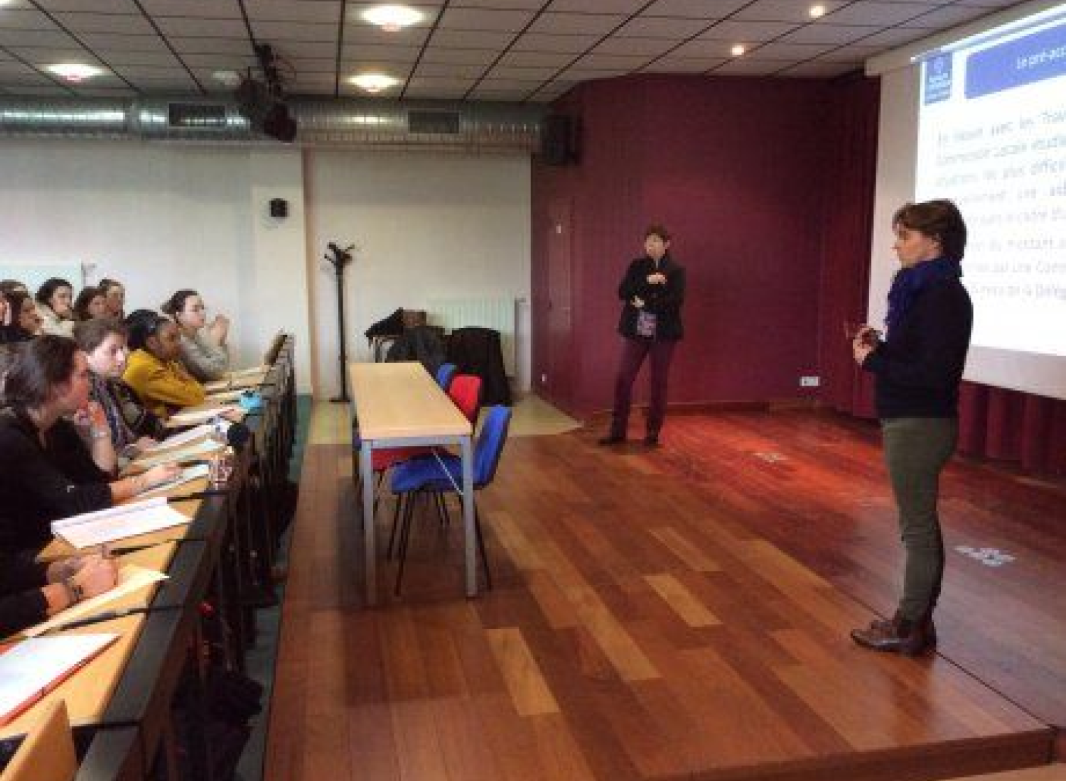 Brest Ville Les bénévoles à la rencontre d’étudiants…