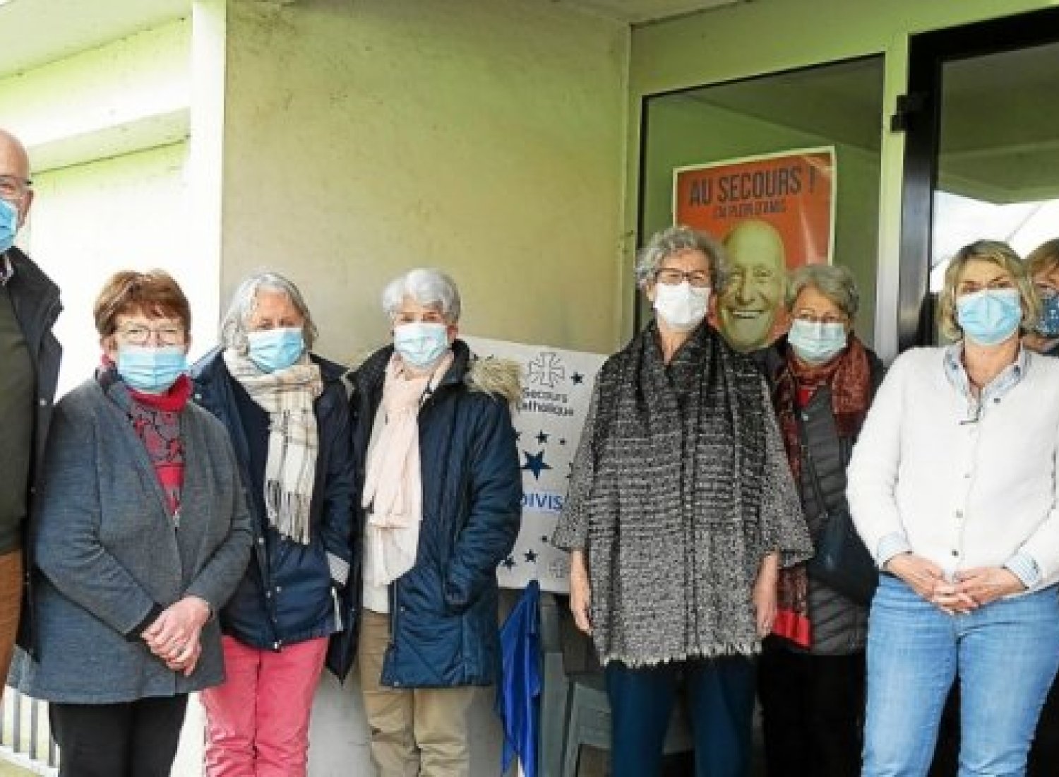 André Le Fur (à gauche) vient de passer le relais à deux co-responsables : Louise Diguet et Marie-Denise Creignou